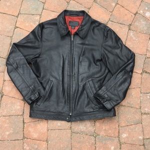 J.crew vintage leather jacket